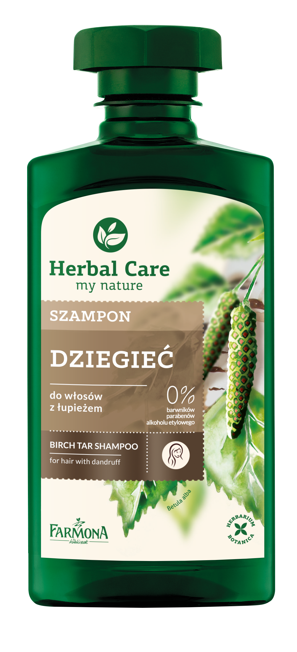 szampon dziegieć herbal care