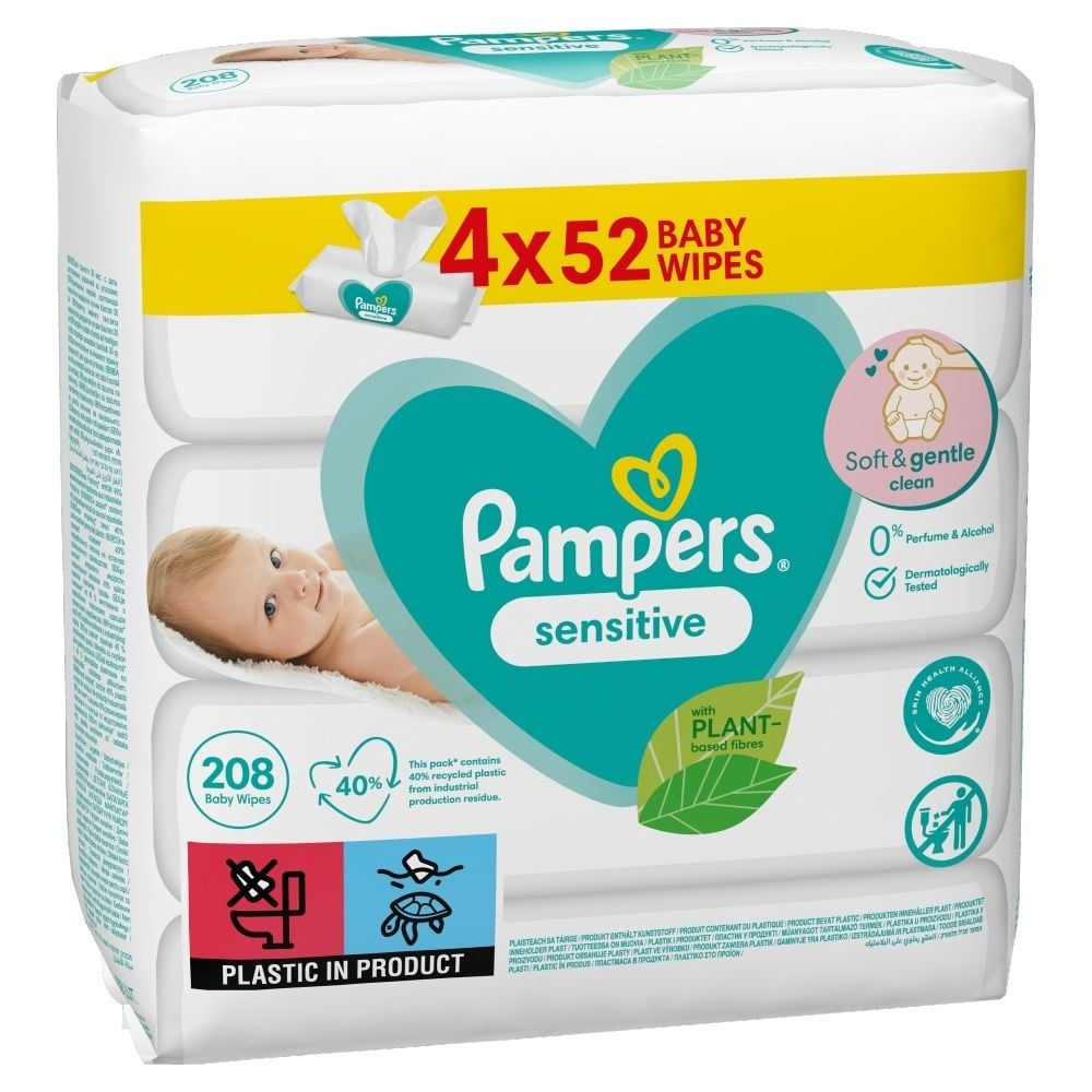 carrefour chusteczki nawilżane pampers sensitive