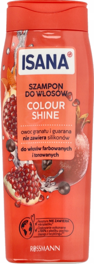 isana colour shine szampon do włosów połysk koloru