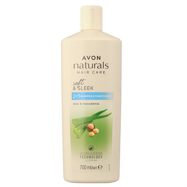 avon naturals szampon aloe makadamia