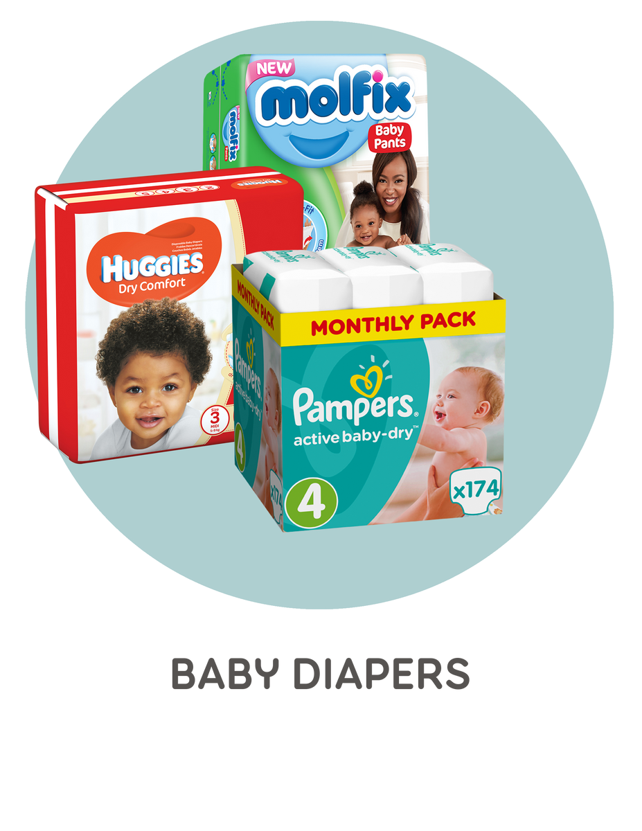 monthly pack pampers transparent