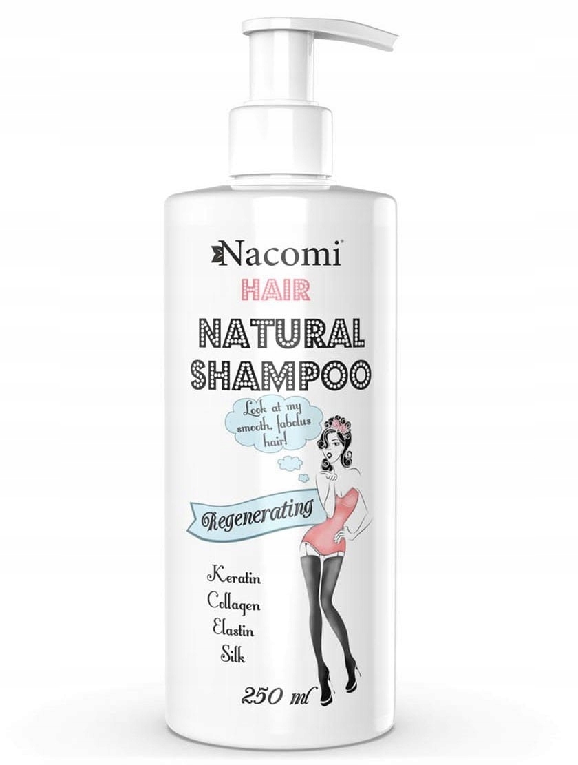 nacomi argan shampoo szampon wzmacniający cena