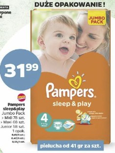 pieluchy pampers netto