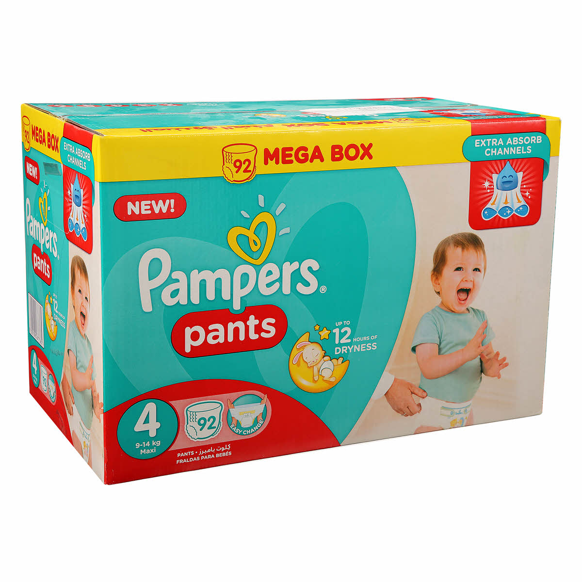 feedo pampers pants mega box