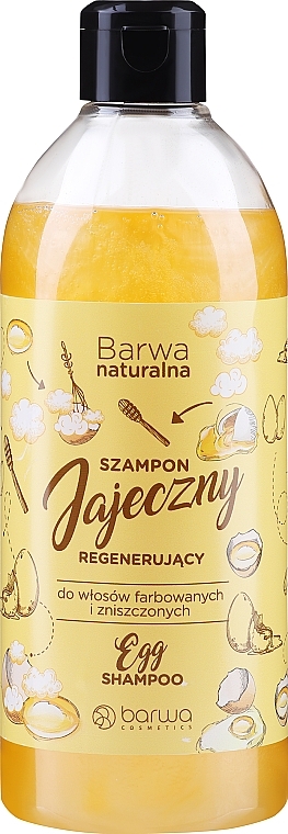 regenerujący szampon jajeczny z kompleksem witamin barwa naturalna blog