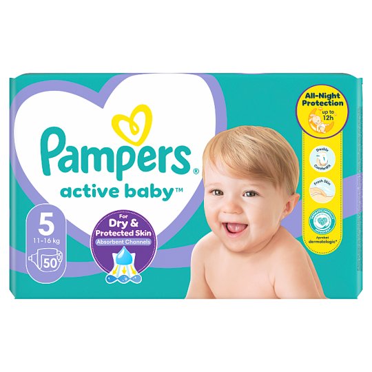 tesco pampers active baby 5