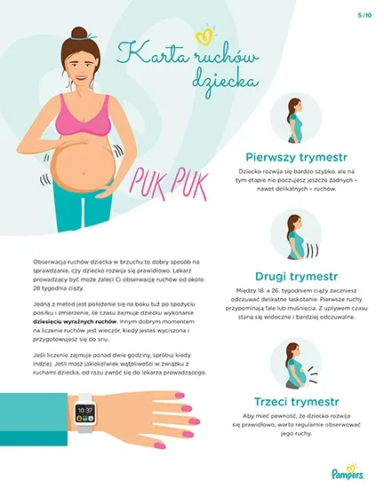 18 tydzień ciąży pampers