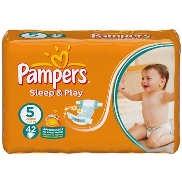 pampers pomaranczowe 5