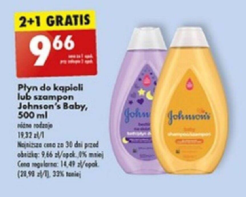 szampon johnson baby rossmann 500ml cena