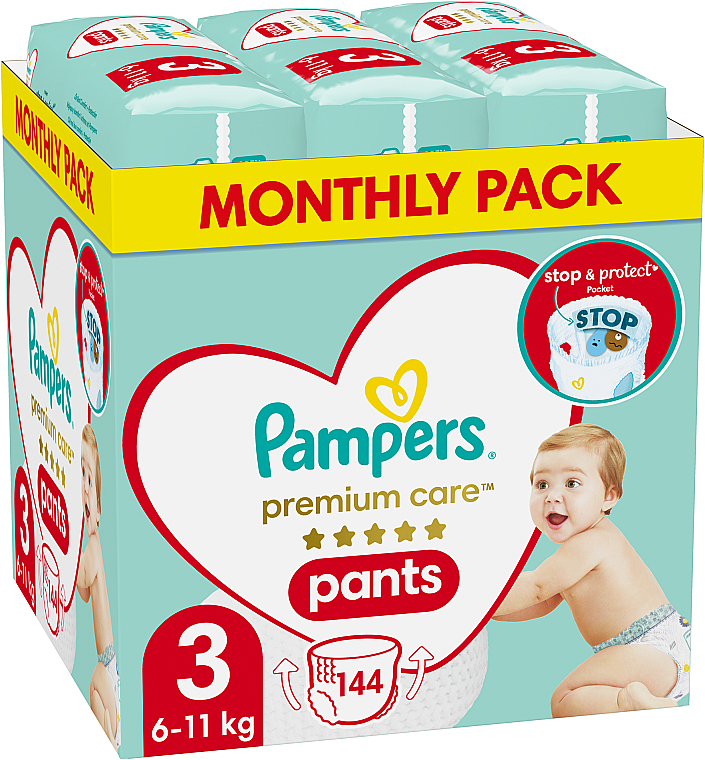 pampers premium care pants 3