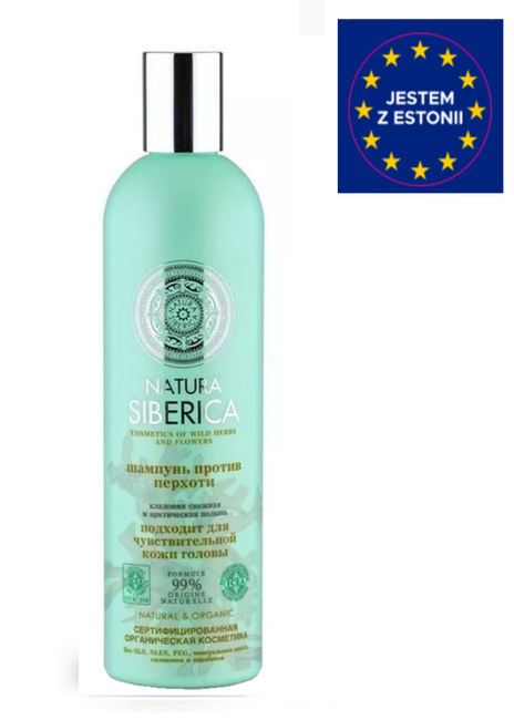 natura siberica szampon przeciwłupieżowy 400ml