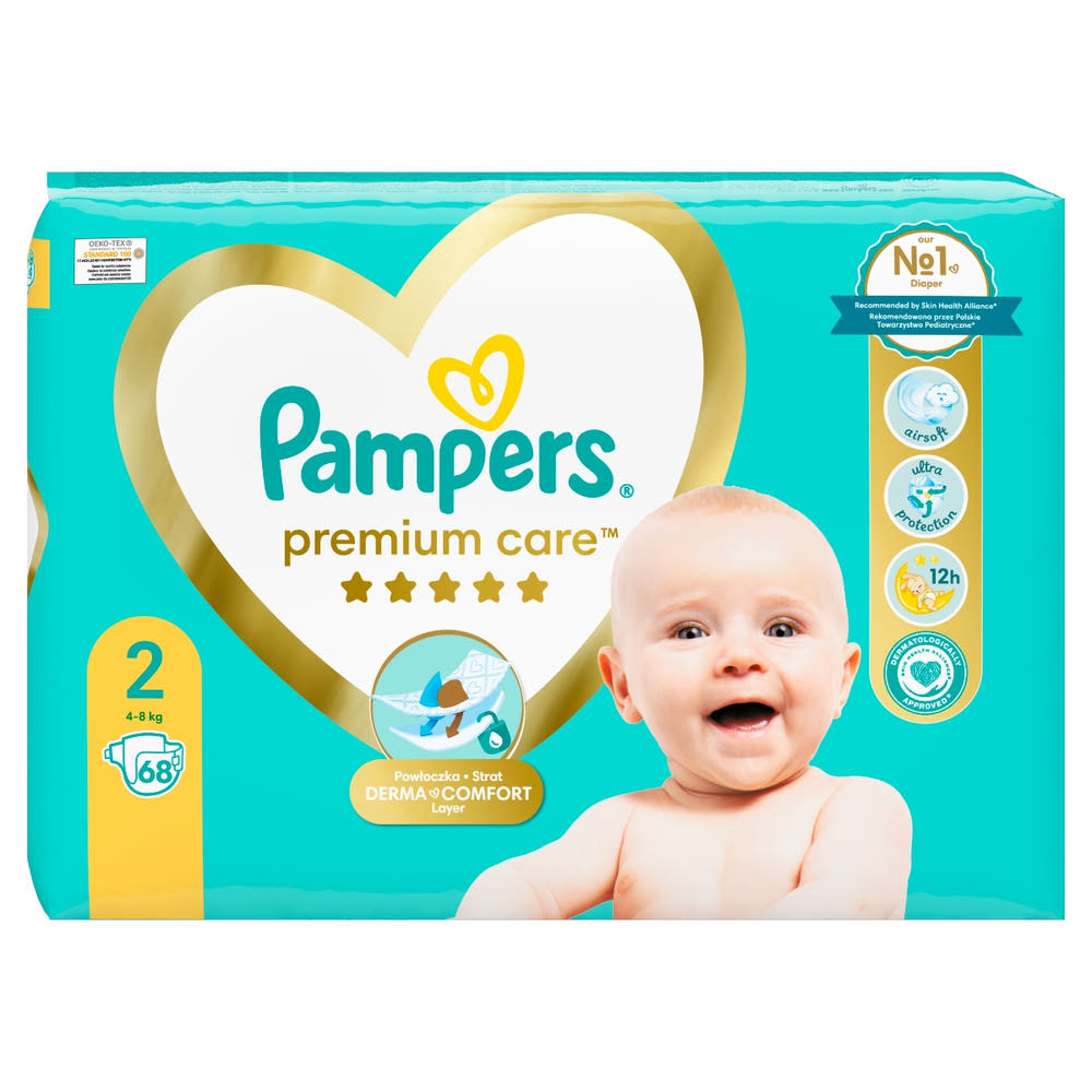 pampers 76n szt 2