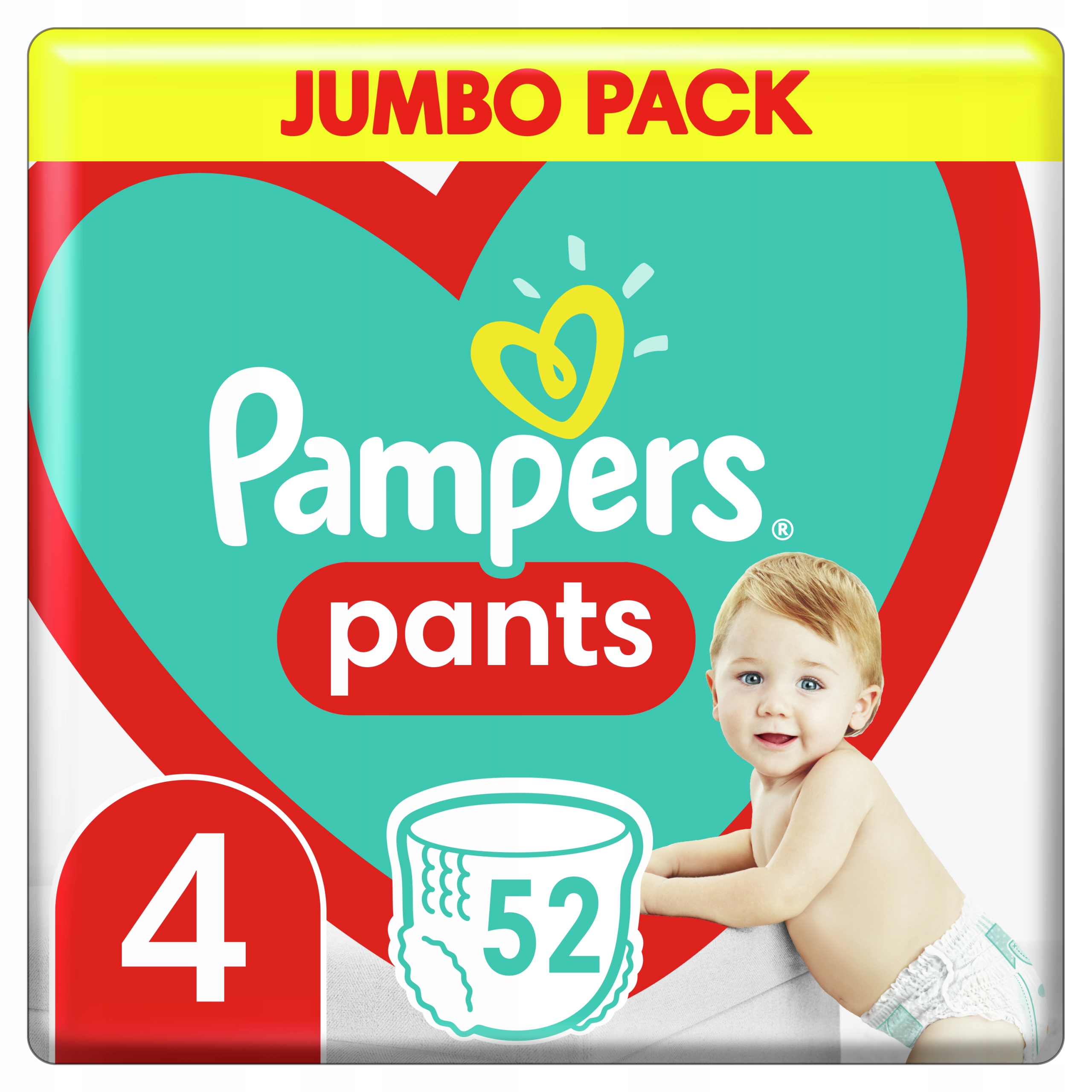 pieluchomajtki pampers 15+ dla 4latka