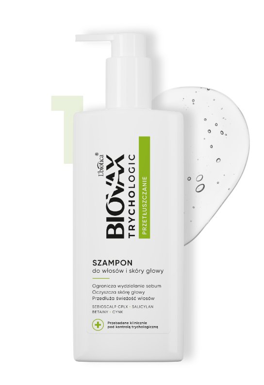 biowax szampon na wlosow przetluszczajacych