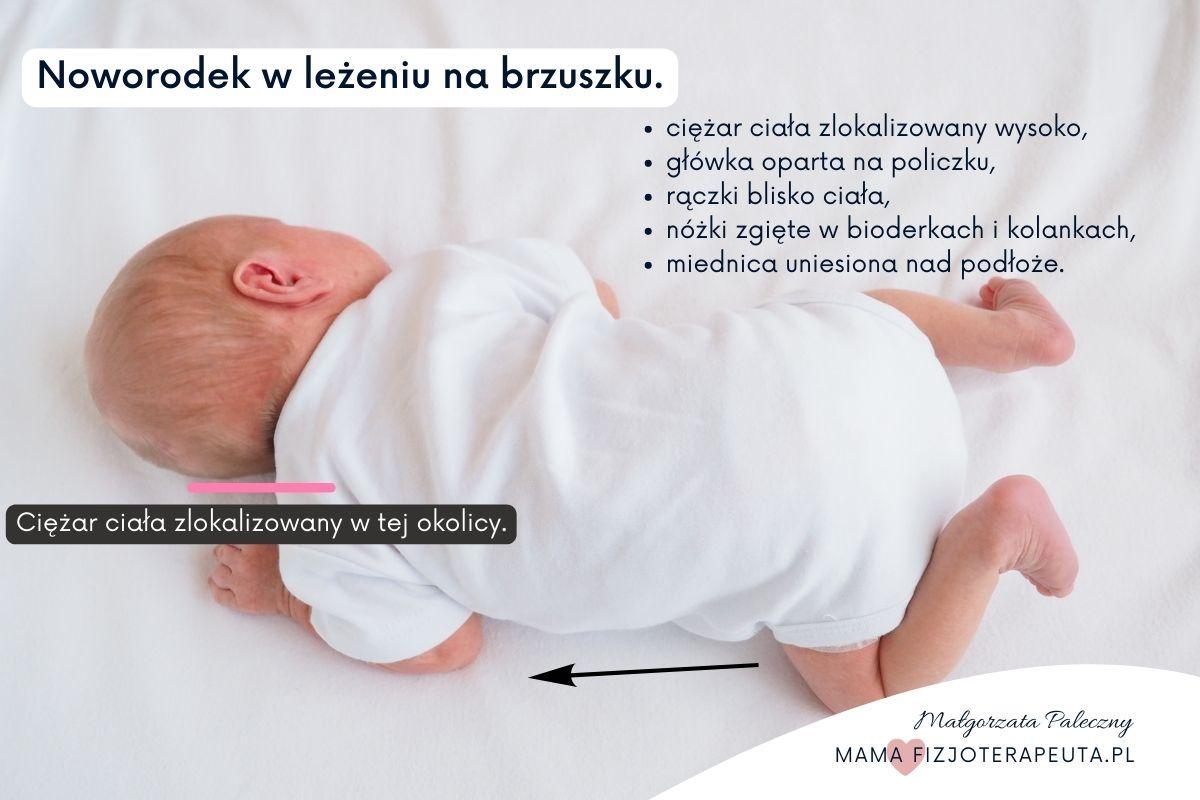 pieluchy wielorazowe a leżenie na brzuszku