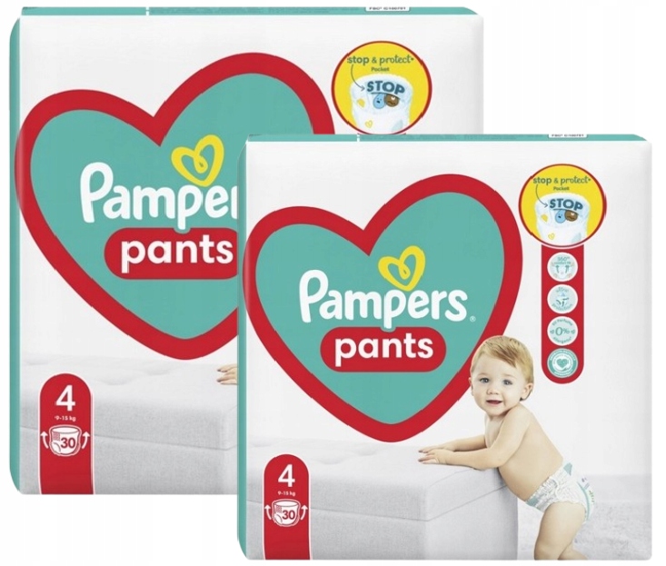 zalety pampers pants