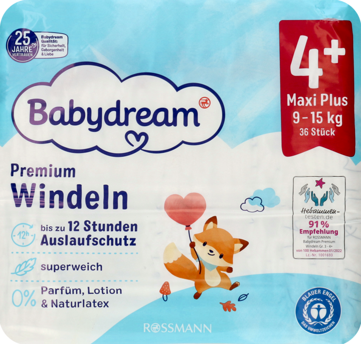 rossmann pampers 4 plus