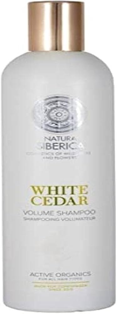 natura siberica szampon zwiększający objętość white cedar 400ml