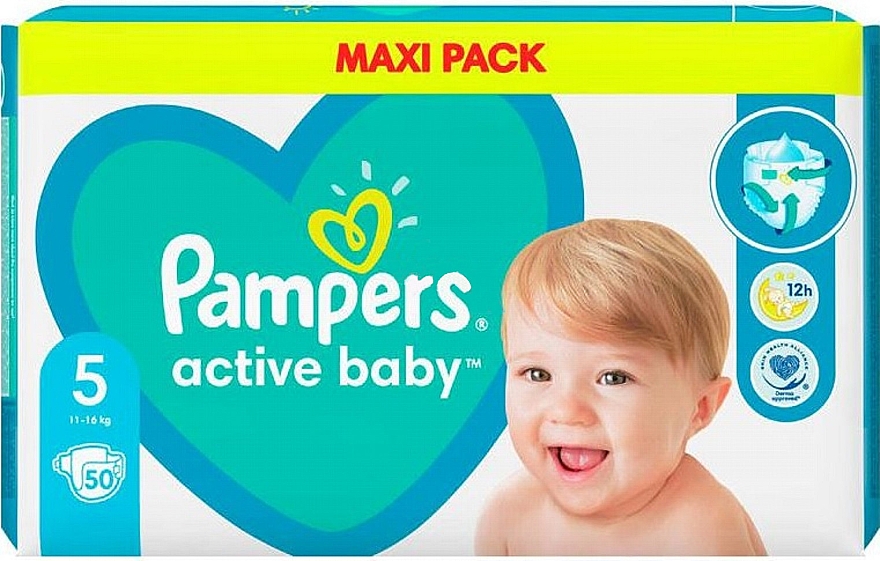 pampers active baby 5 maxi pack