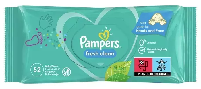 chusteczki nawilżane pampers baby fresh clean