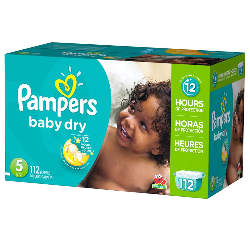 pampers baby dry 112