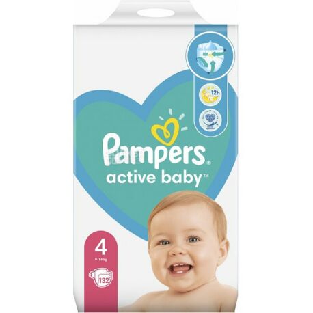 pampers avtive 4