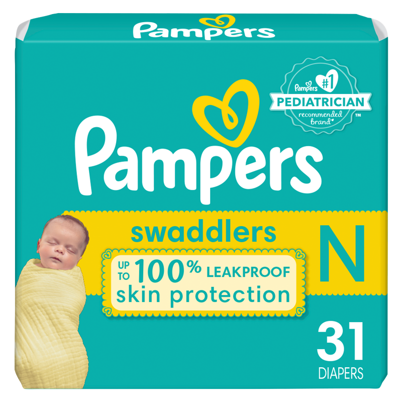 newborn pampers transparent