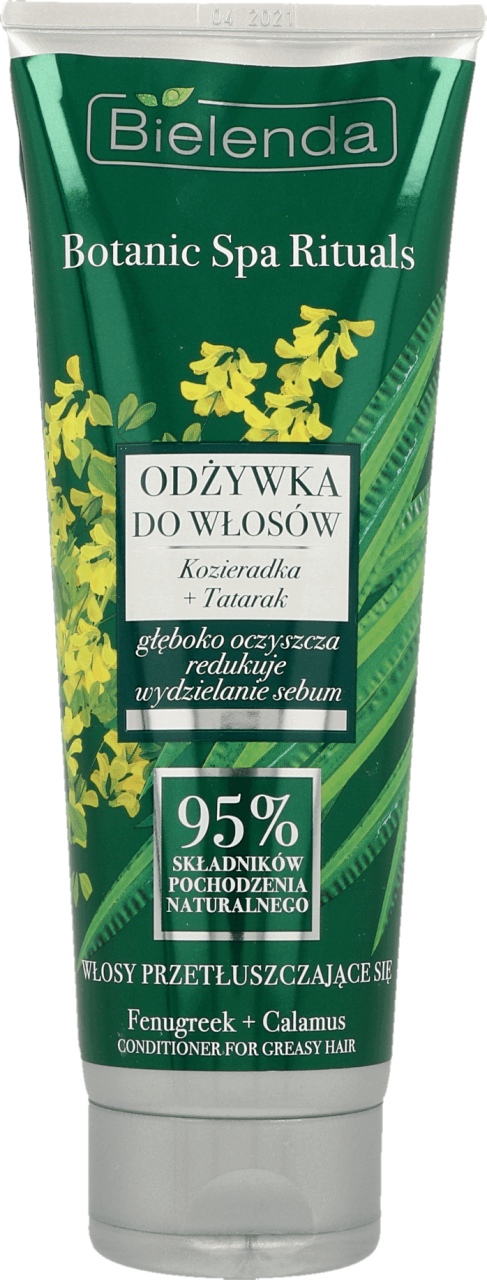 botanic spa rituals kozieradka tatarak odżywka do włosów przetłuszczających się