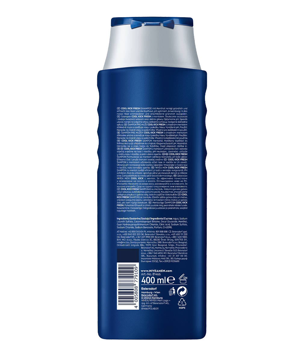 nivea szampon męski 400ml