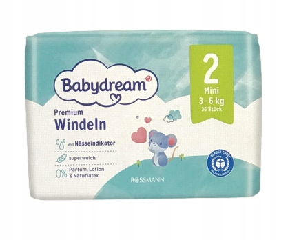 rossmann pieluchy babydream mini