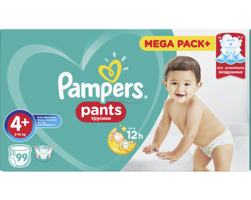 pampers pants 4 plus