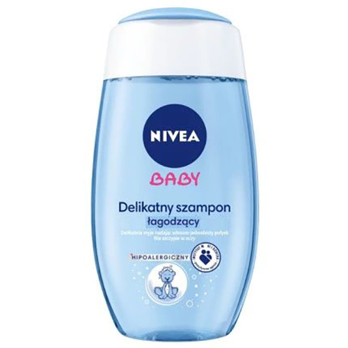 delikatny szampon łagodzący nivea baby