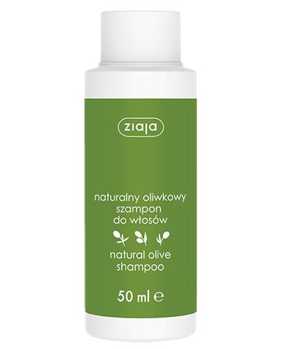 ziaja travel size oliwkowy szampon odżywczy