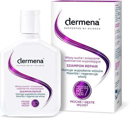 dermena hair care repair szampon do włosów suchych i zniszczonych