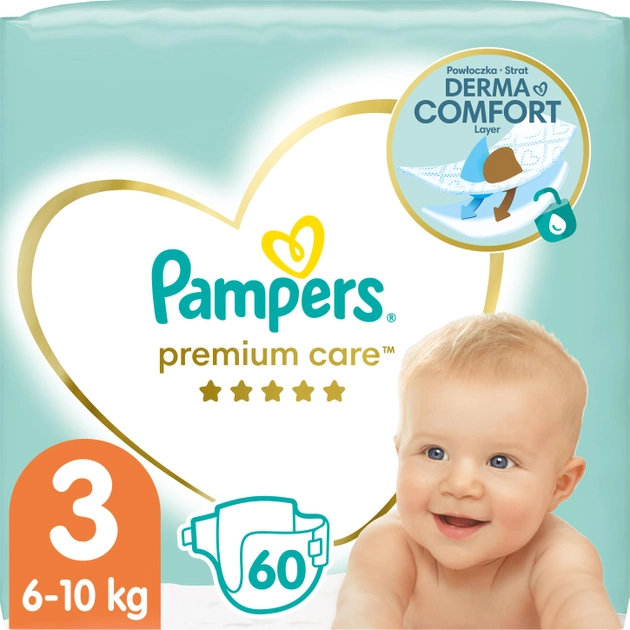 pampers pieluchy premium care 3