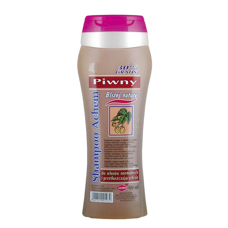 szampon piwny 250 ml achem