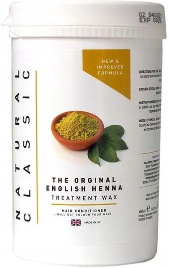 henna treatment wax maska odżywka do włosów 480g