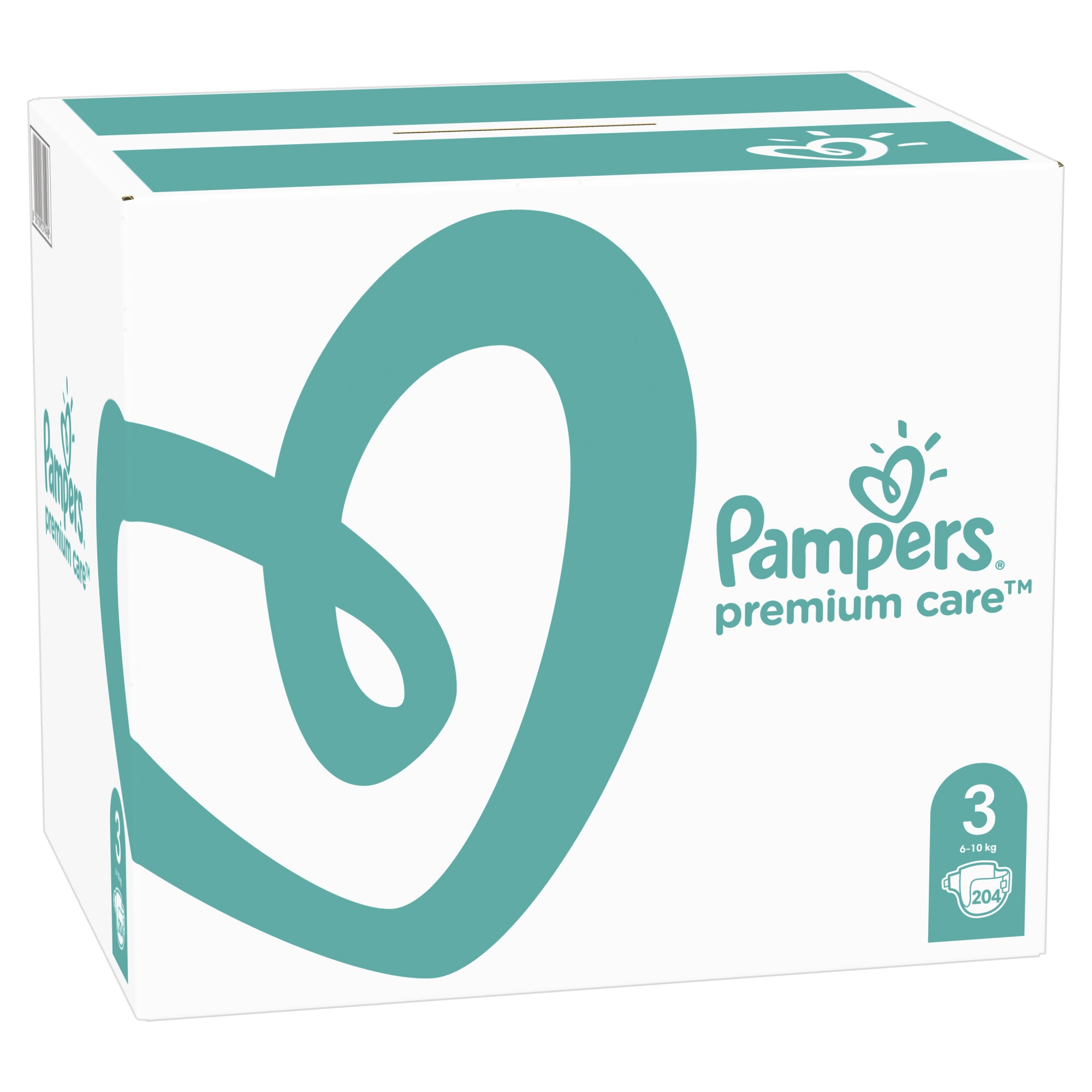 pampers premium care 3 204 ks