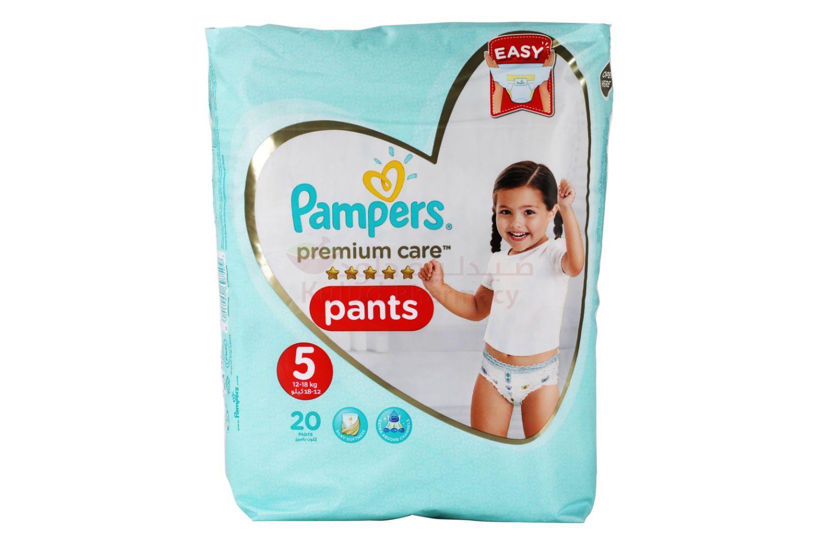 pampers premium care pants 5 80szt