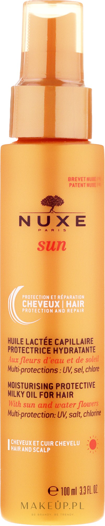 nuxe hair sun olejek do włosów