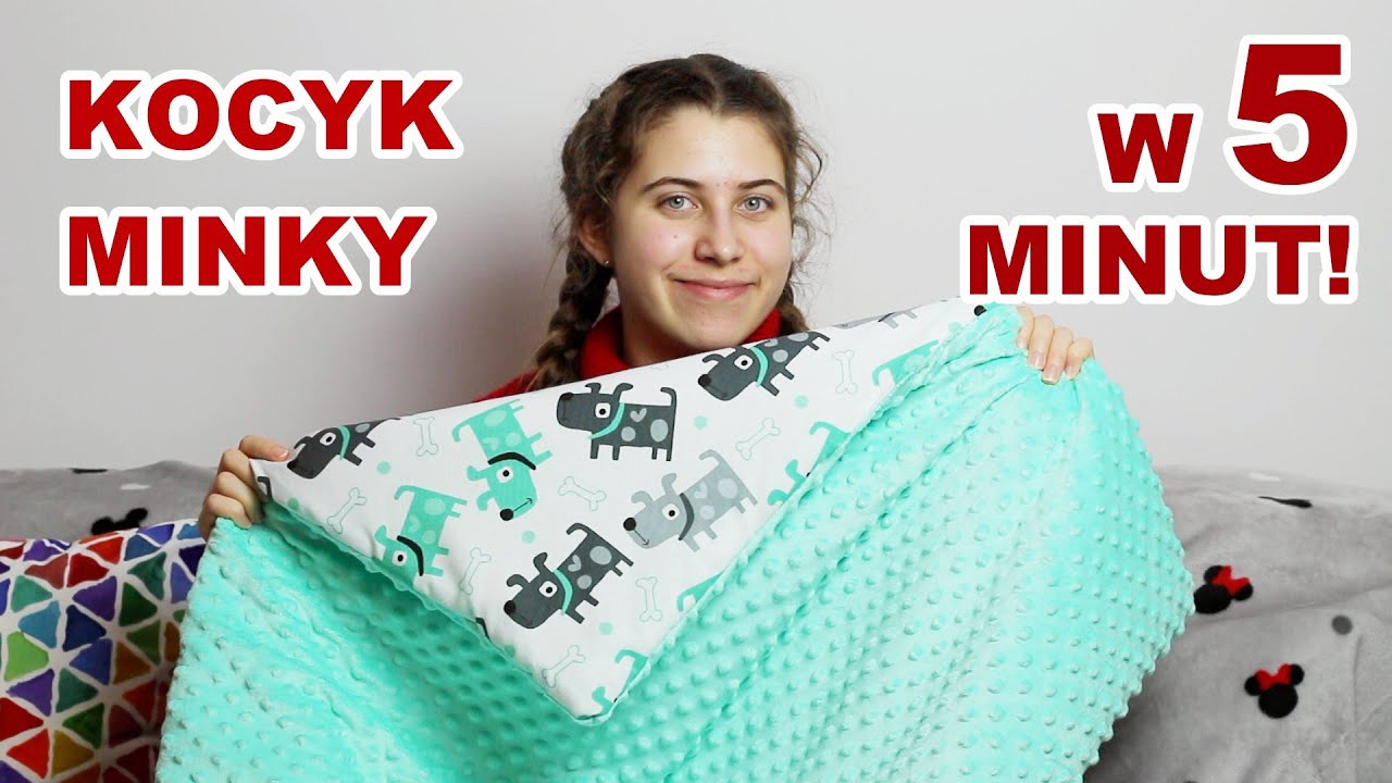 na pieluchy z minky jak uszyc