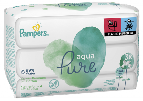 pampers pure cena