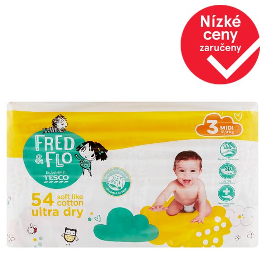 pieluchy fred&flo premium 3