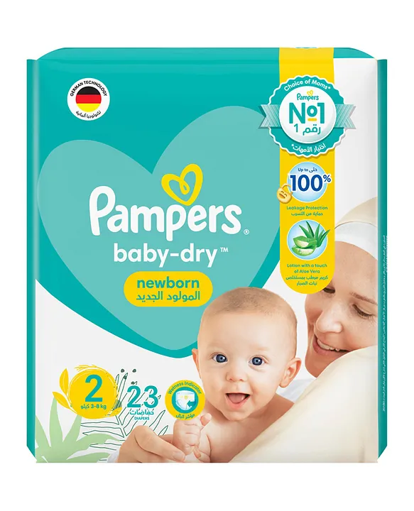 pampers new baby dry 2 mini