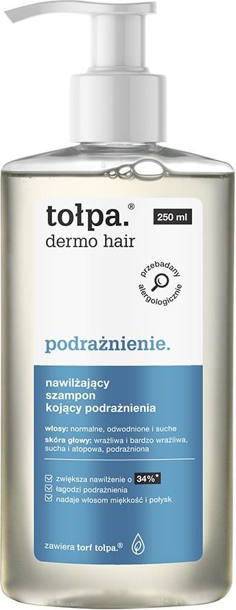 dermo hair nawilżający szampon kojący podrażnienia