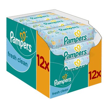 pampers fresh clean chusteczki 64 szt