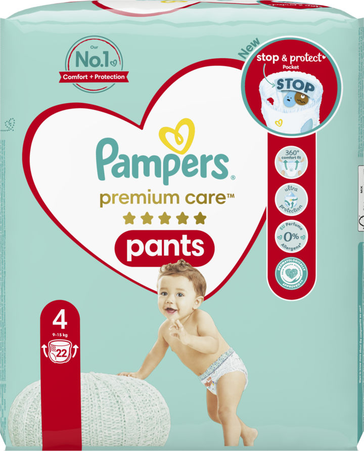 nowe pampers premium care z wzorem