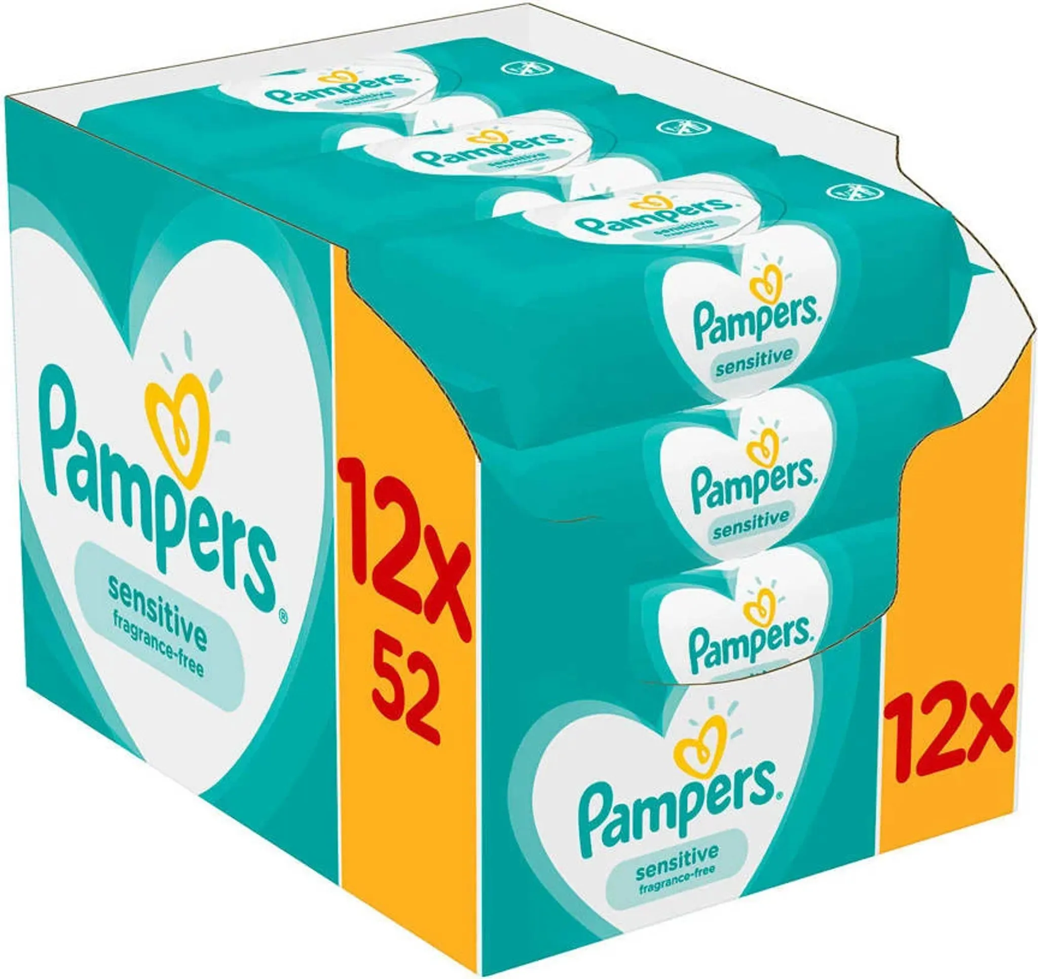 chusteczki pampers sensitive kaufland