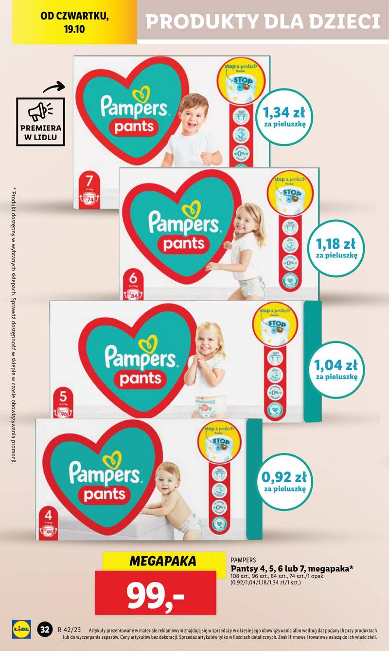 pampers promocja lidl 2019