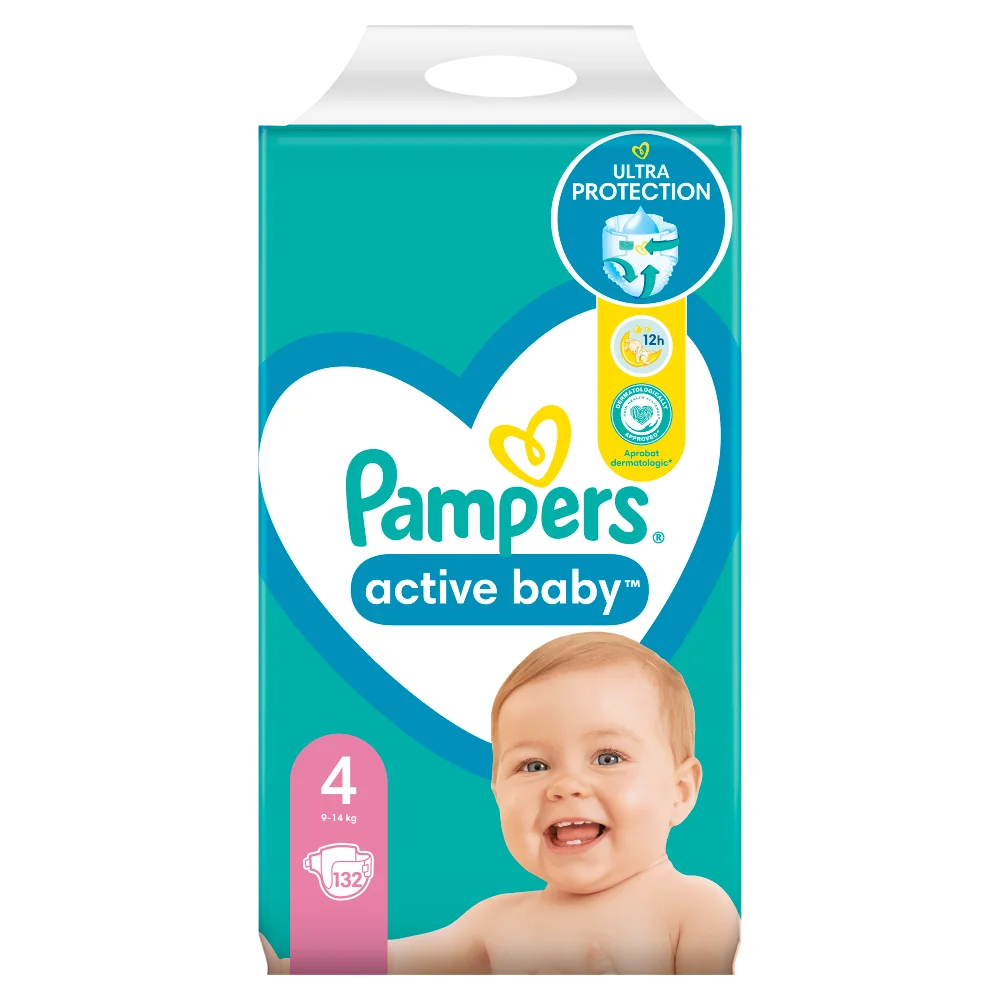 pampers 4 232 sztuk